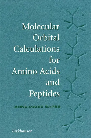 Cover of Molecular Orbital Calculations for Amino Acids and Peptides