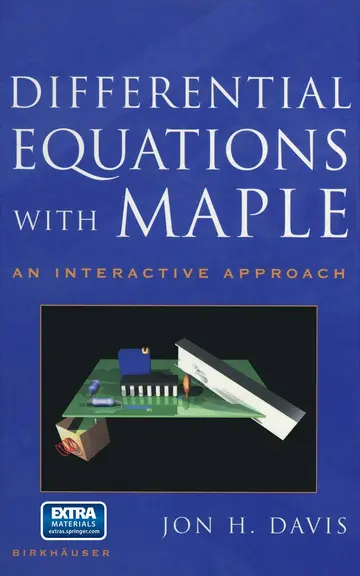 Cover of Differential Equations with Maple