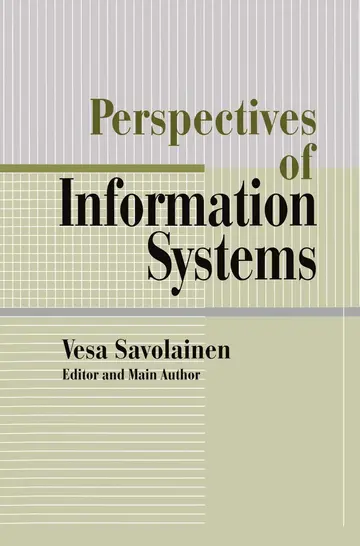 Cover of Perspectives of Information Systems