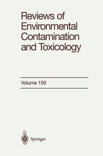 Cover of Reviews of Environmental Contamination and Toxicology