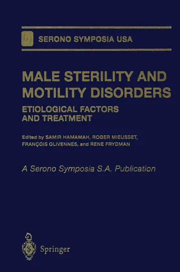 Cover of Male Sterility and Motility Disorders