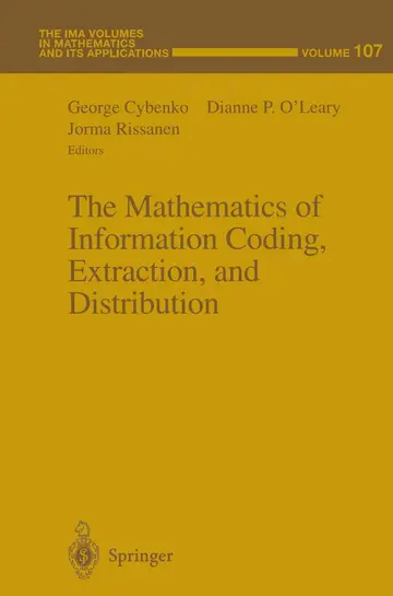 Cover of The Mathematics of Information Coding, Extraction and Distribution