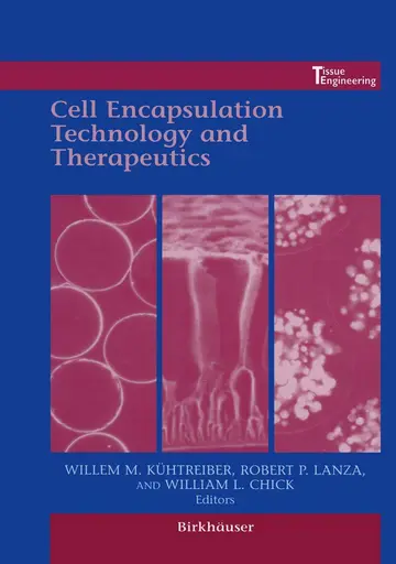Cover of Cell Encapsulation Technology and Therapeutics