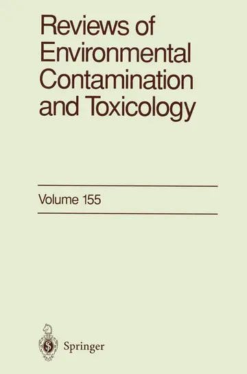 Cover of Reviews of Environmental Contamination and Toxicology