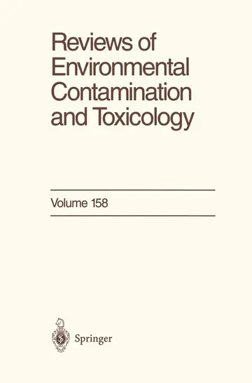 Cover of Reviews of Environmental Contamination and Toxicology