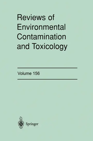 Cover of Reviews of Environmental Contamination and Toxicology