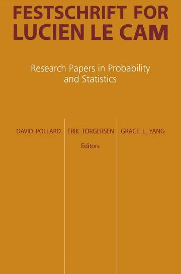 Cover of Festschrift for Lucien Le Cam