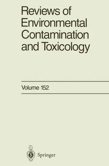 Cover of Reviews of Environmental Contamination and Toxicology