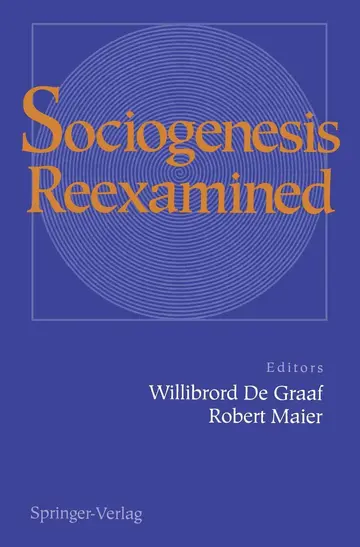 Cover of Sociogenesis Reexamined