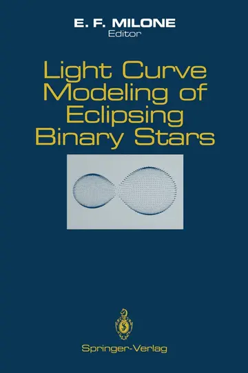 Cover of Light Curve Modeling of Eclipsing Binary Stars