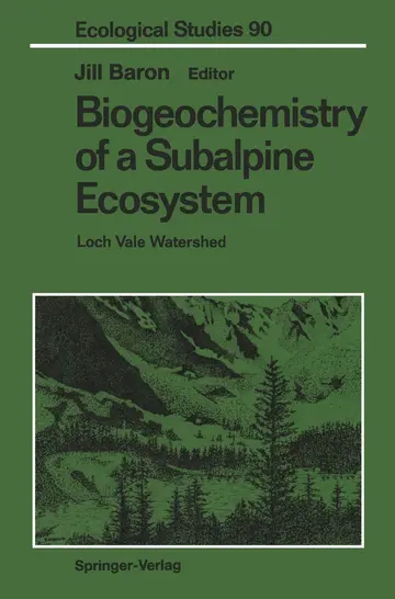 Cover of Biogeochemistry of a Subalpine Ecosystem