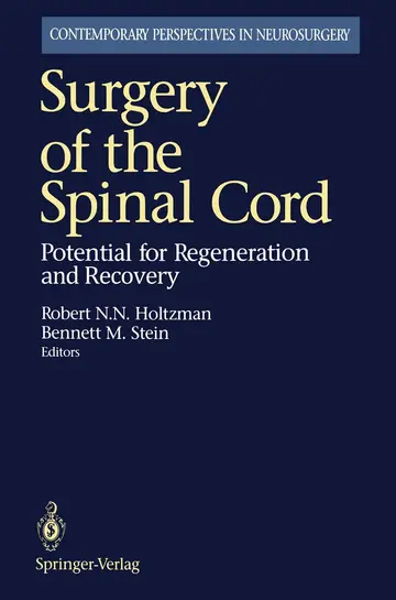 Cover of Surgery of the Spinal Cord