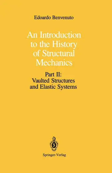 Cover of An Introduction to the History of Structural Mechanics