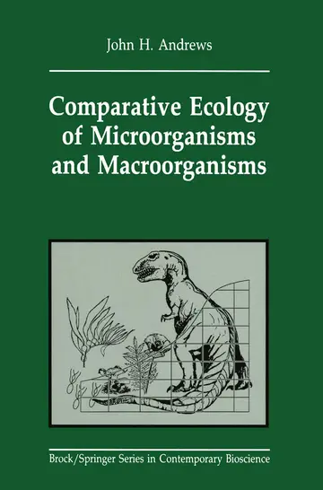 Cover of Comparative Ecology of Microorganisms and Macroorganisms