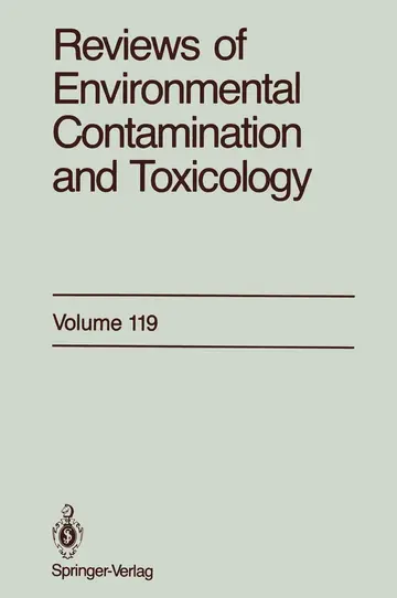 Cover of Reviews of Environmental Contamination and Toxicology