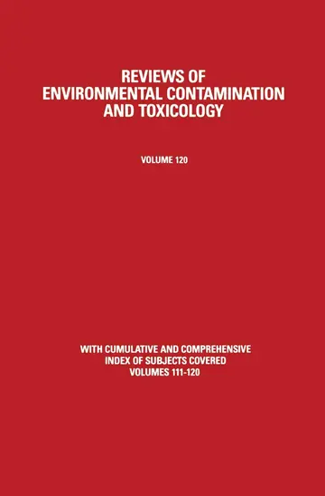 Cover of Reviews of Environmental Contamination and Toxicology