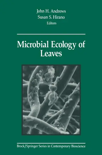 Cover of Microbial Ecology of Leaves