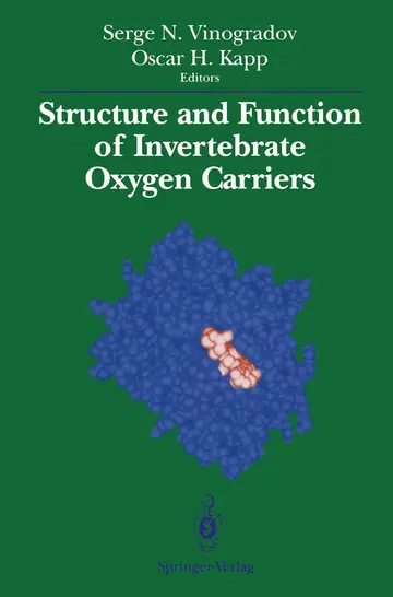 Cover of Structure and Function of Invertebrate Oxygen Carriers