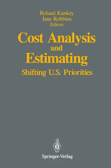 Cover of Cost Analysis and Estimating