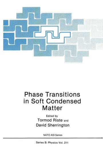 Cover of Phase Transitions in Soft Condensed Matter