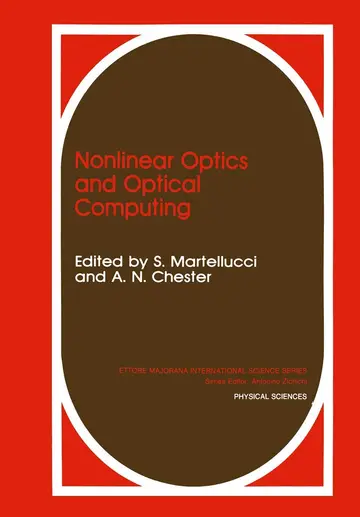 Cover of Nonlinear Optics and Optical Computing