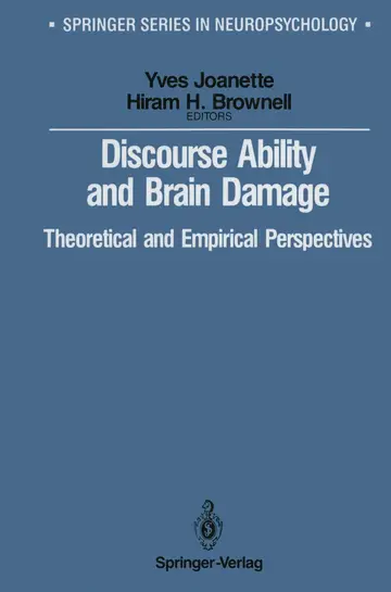 Cover of Discourse Ability and Brain Damage