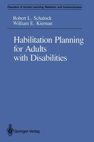 Cover of Habilitation Planning for Adults with Disabilities