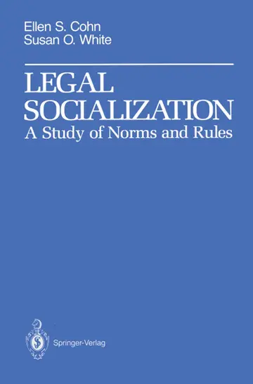 Cover of Legal Socialization