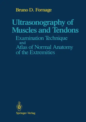 Cover of Ultrasonography of Muscles and Tendons