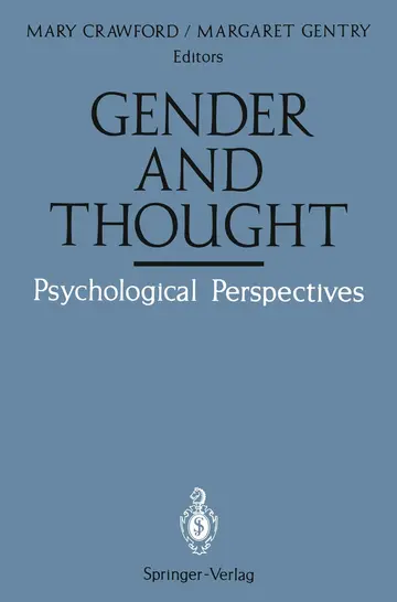 Cover of Gender and Thought