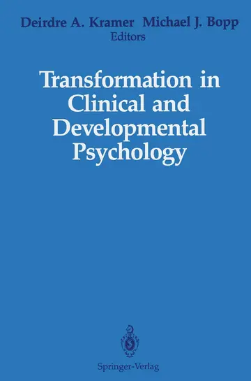 Cover of Transformation in Clinical and Developmental Psychology