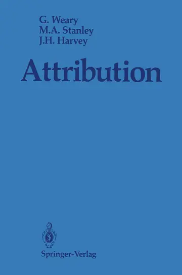 Cover of Attribution
