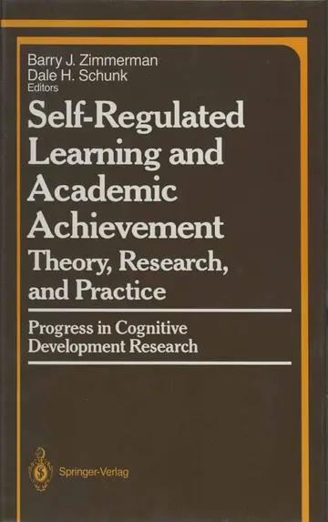 Cover of Self-Regulated Learning and Academic Achievement