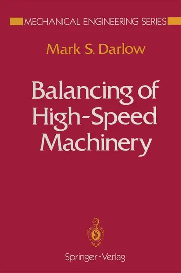 Cover of Balancing of High-Speed Machinery