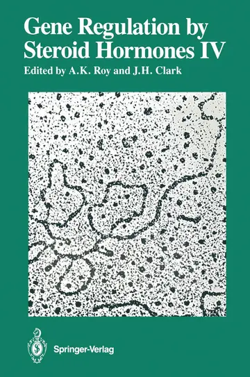 Cover of Gene Regulation by Steroid Hormones IV