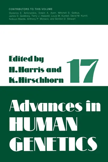 Cover of Advances in Human Genetics 1