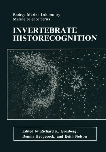 Cover of Invertebrate Historecognition