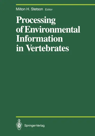 Cover of Processing of Environmental Information in Vertebrates