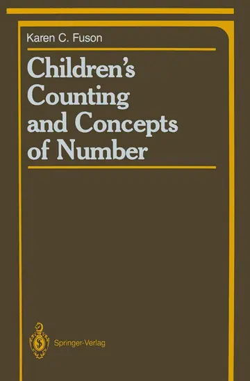 Cover of Children's Counting and Concepts of Number
