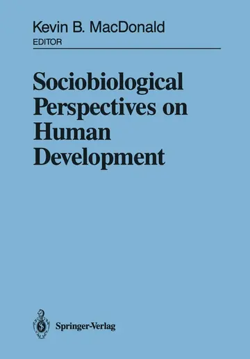 Cover of Sociobiological Perspectives on Human Development