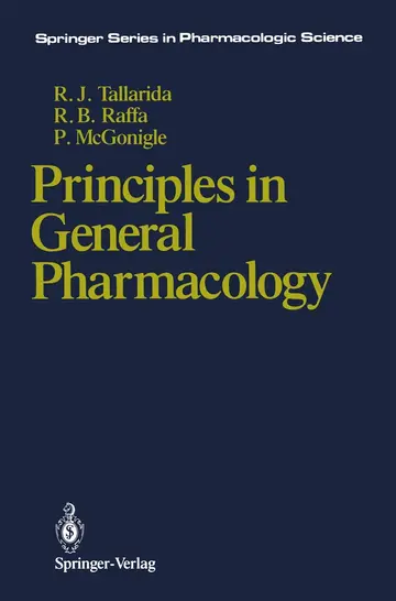 Cover of Principles in General Pharmacology