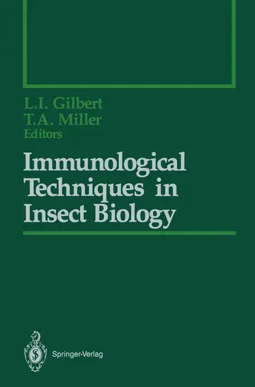Cover of Immunological Techniques in Insect Biology