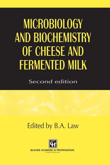 Cover of Microbiology and Biochemistry of Cheese and Fermented Milk