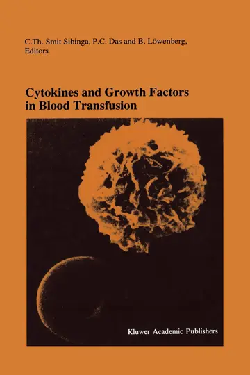 Cover of Cytokines and Growth Factors in Blood Transfusion