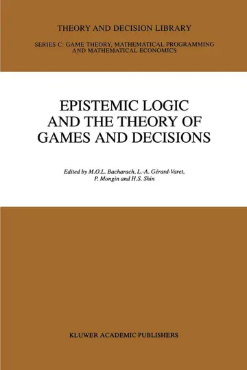 Cover of Epistemic Logic and the Theory of Games and Decisions