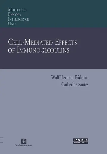Cover of Cell-mediated Effects of Immunoglobulins