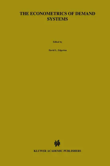 Cover of The Econometrics of Demand Systems