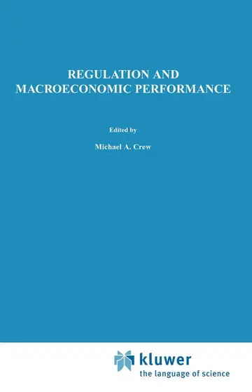 Cover of Regulation and Macroeconomic Performance