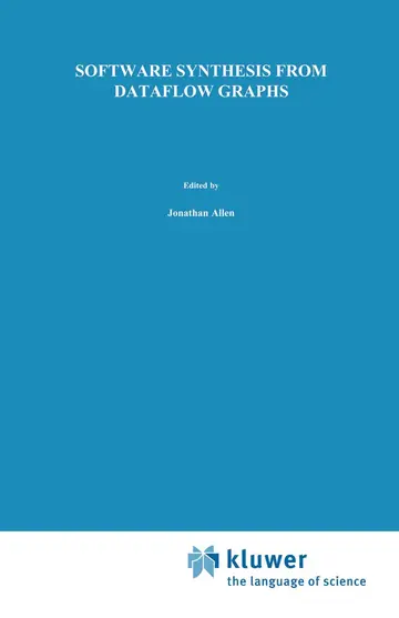 Cover of Software Synthesis from Dataflow Graphs