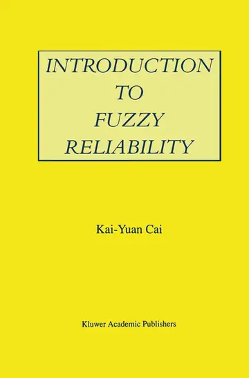 Cover of Introduction to Fuzzy Reliability
